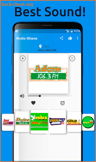 Radio Ghana Free Online - Fm stations screenshot