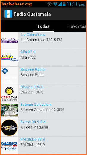 Radio Guatemala screenshot