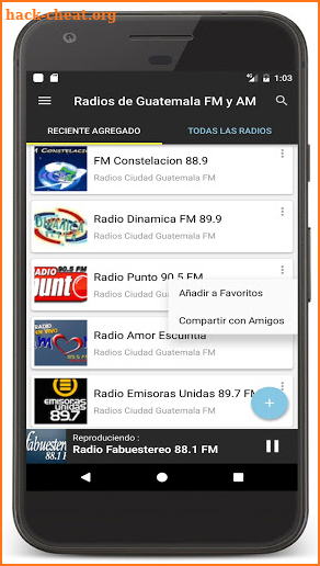Radio Guatemala - Radio FM Guatemala: Online Radio screenshot