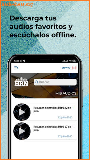 Radio HRN screenshot