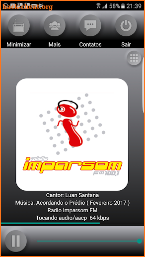 Rádio Imparsom FM screenshot