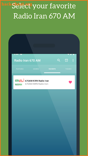 Radio Iran 670 AM Station California screenshot
