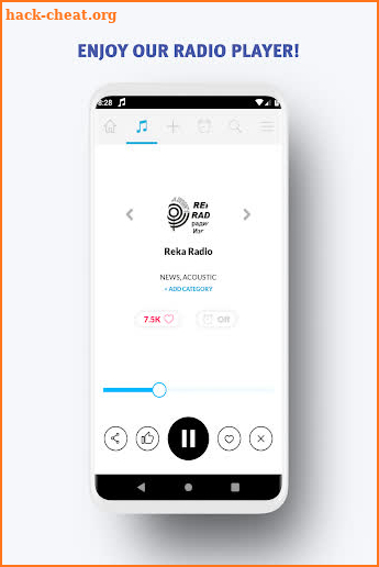 Radio Israel - Radio FM online, Radio player app screenshot