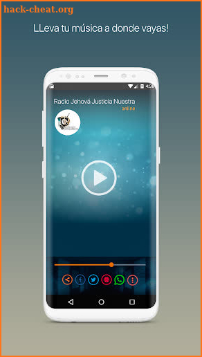Radio Jehová Justicia Nuestra screenshot