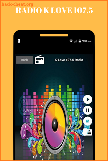 Radio K Love 107.5 FM online station listen music screenshot