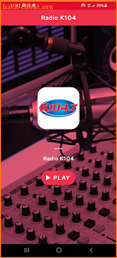 Radio K104 screenshot