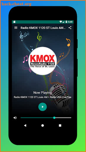 Radio KMOX 1120 ST Louis AM + Radio USA Live Free screenshot