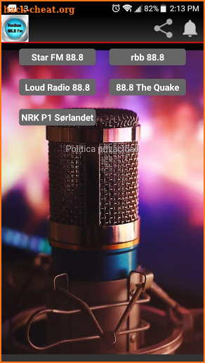radio korea 87.7 On line screenshot