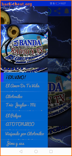 RADIO LA BANDA GRUPERISIMA screenshot