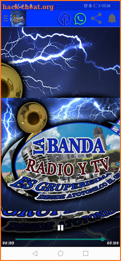 RADIO LA BANDA GRUPERISIMA screenshot