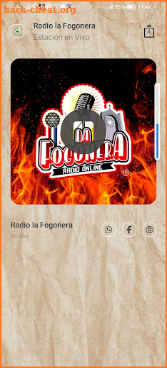 Radio La Fogonera screenshot