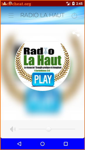 RADIO LA HAUT screenshot