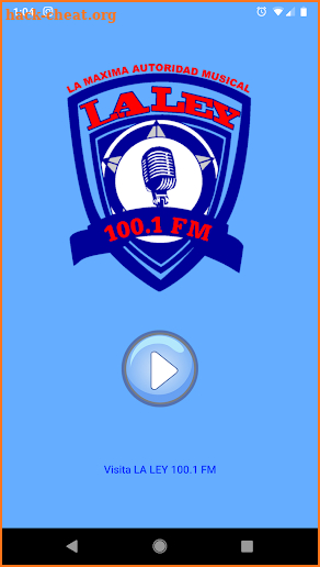 Radio La Ley 100.1 FM screenshot