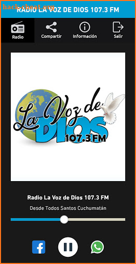 Radio La Voz de Dios 107.3 FM screenshot