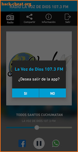 Radio La Voz de Dios 107.3 FM screenshot