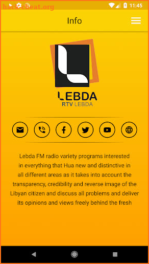 Radio Lebda screenshot