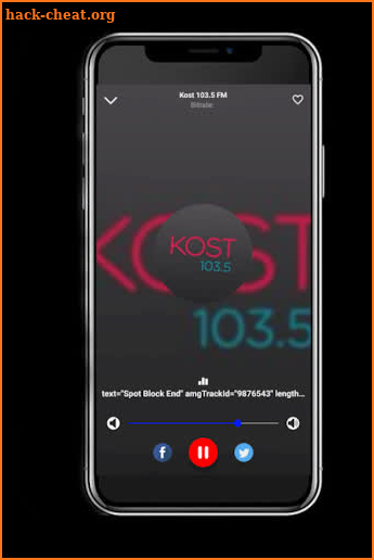 Radio Los Angeles California 103.5 Livestream screenshot