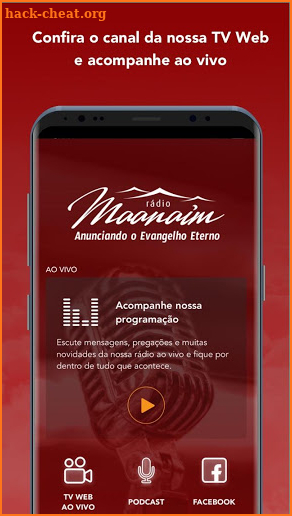 Rádio Maanaim screenshot