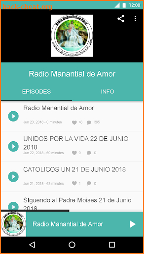 Radio Manantial de Amor screenshot