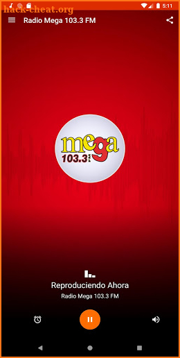 Radio Mega 103.3 FM screenshot