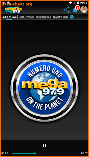 Radio MEGA 97.9 FM en vivo - New York screenshot