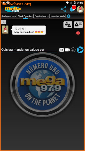 Radio MEGA 97.9 FM en vivo - New York screenshot