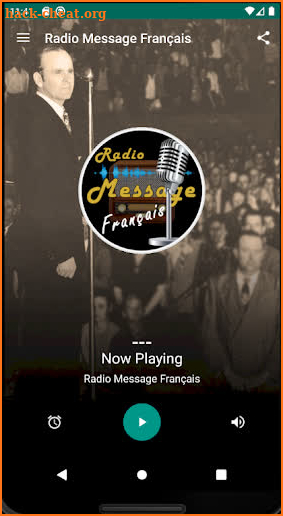 Radio Message Français screenshot