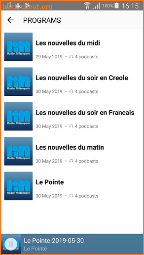 Radio Métropole screenshot