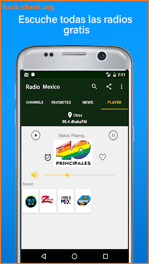 Radio Mexico - Estaciones de Radio en Mexico screenshot