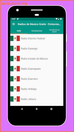 Radio Mexico FM AM - Mexican Radio Stations Online screenshot