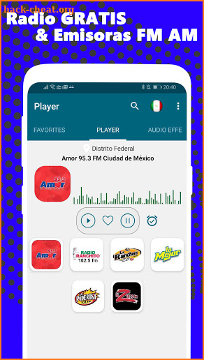 Radio Mexico Gratis FM AM screenshot
