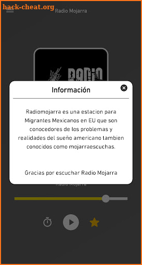 Radio Mojarra screenshot