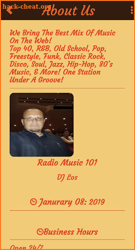 Radio Music 101 screenshot