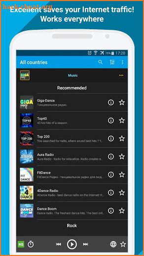 Radio Online - PCRADIO screenshot