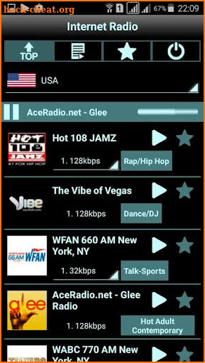 Radio Online PRO screenshot