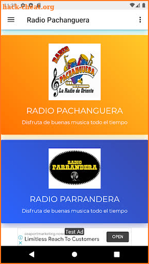 Radio Pachanguera screenshot