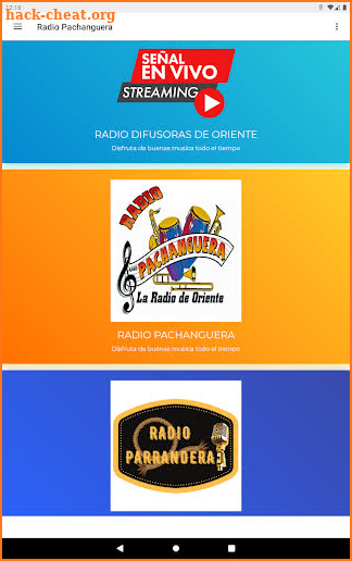 Radio Pachanguera screenshot