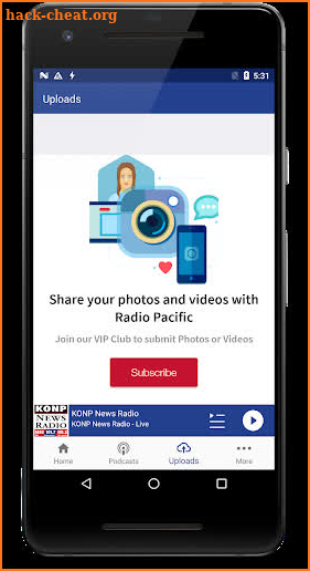 Radio Pacific screenshot