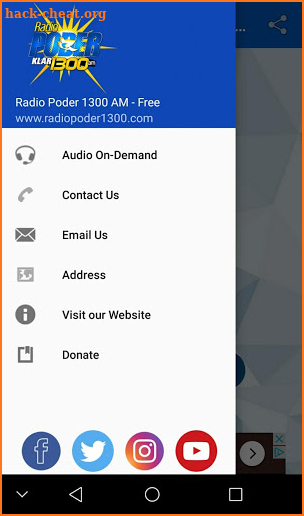 Radio Poder 1300 AM screenshot