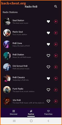 Radio RnB screenshot