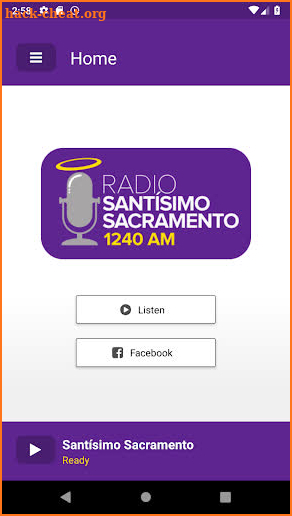 Radio Santisimo Sacramento screenshot