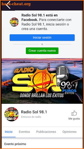 Radio Sol Donde brillan los éxitos screenshot