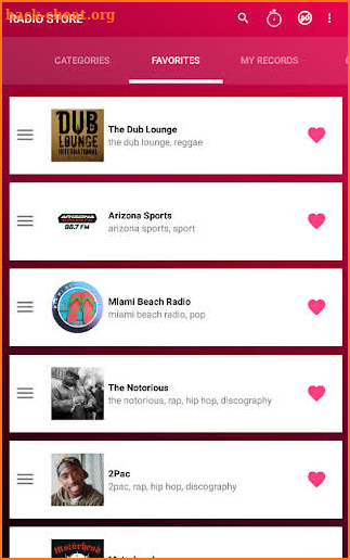 Radio Store screenshot