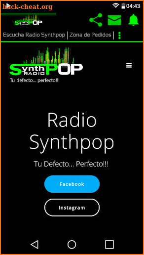 Radio Synthpop screenshot