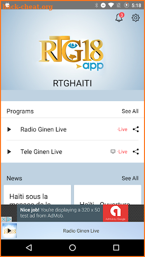 Radio Tele Ginen screenshot