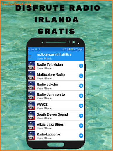 radio tele zenith haiti live screenshot