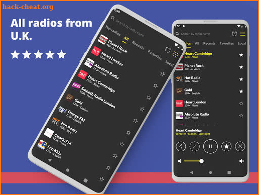 Radio UK: Online FM Radio screenshot