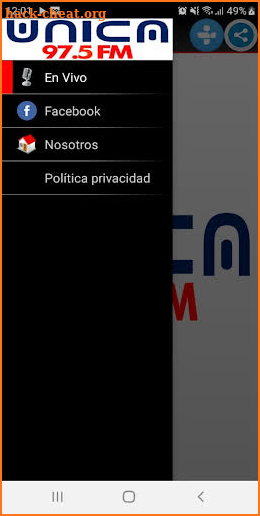 Radio Unica 97.5 FM screenshot