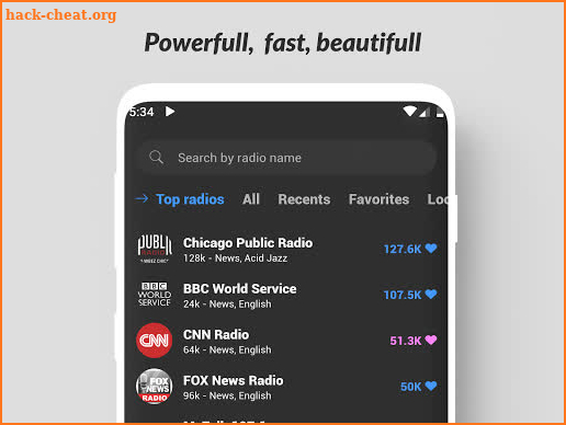 Radio United States: Radio app USA , Free FM Radio screenshot