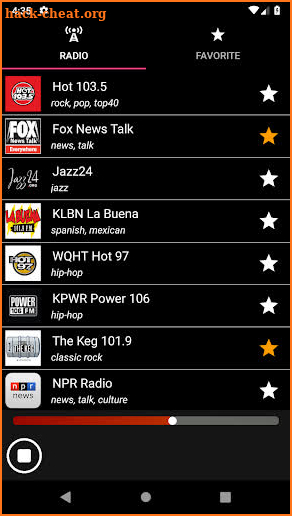 Radio USA screenshot